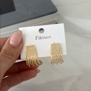 Gold Dangle Earrings